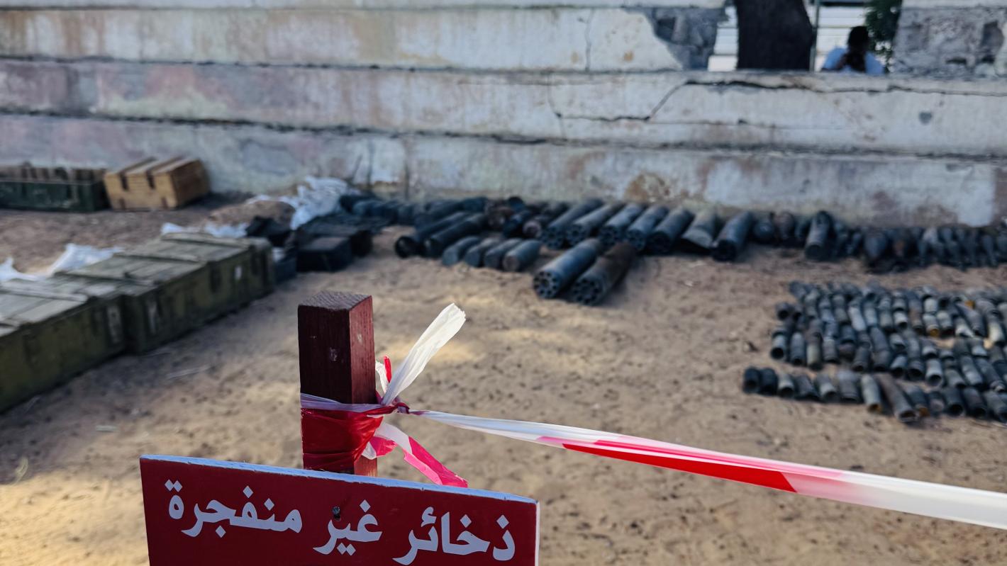 UN and Italy review progress on clearing Misratah blast site 