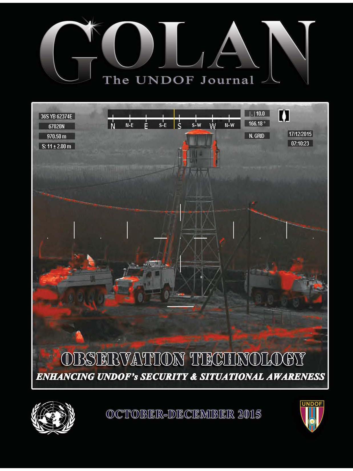 Golan Journal 145, October - December 2015