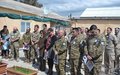 #NOTATARGET: UN staff in Cyprus observe a minute's silence in solidarity with the people of Syria