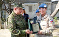 Proud to lead: 1st female UN peacekeepers from Slovakia takes charge in Cyprus 