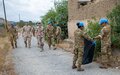 UNFICYP peacekeepers pledge to beat plastic pollution across the buffer zone ahead of World Environment Day