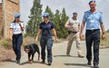 Abandoned dog learns how to “woof again” after being rescued by UNPOL from the UN buffer zone