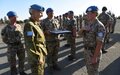 Mobile Force Reserve peacekeepers awarded for their service