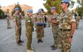 British peacekeepers from Sector Two awarded for their service in Cyprus
